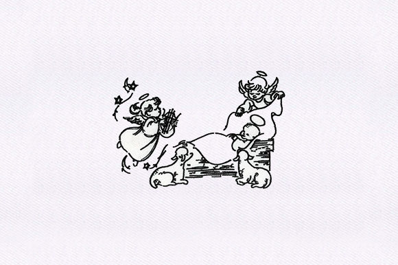 Dogs Angel Kids Design